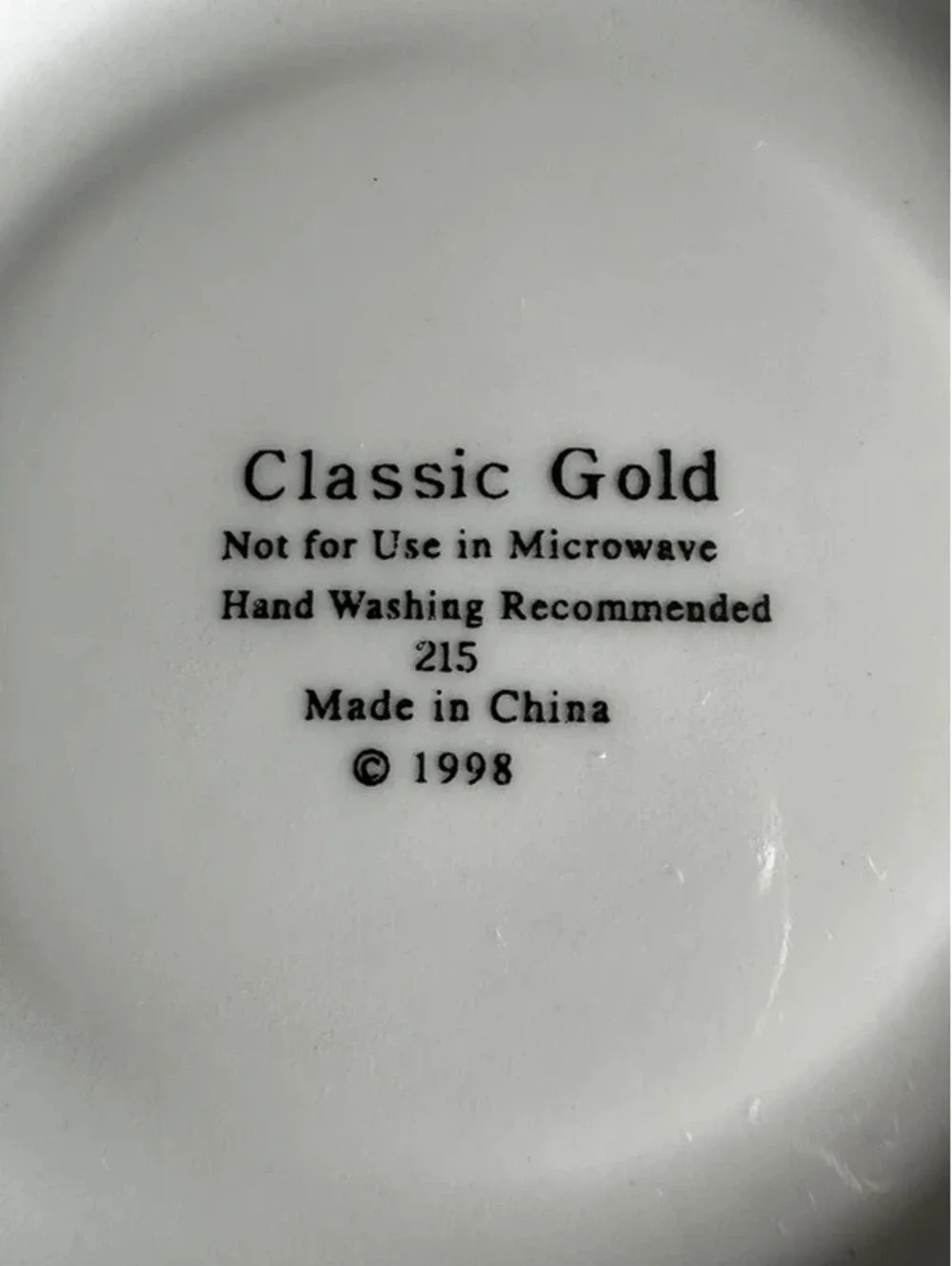 Vintage 1998 Classic Gold #215 6